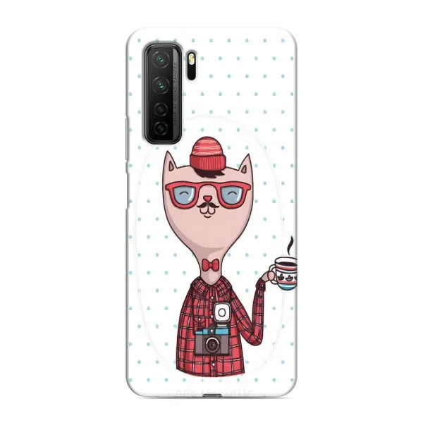 Чехол с рисунком «Кот аристократ» для Honor 30s Чехол с рисунком «Кот аристократ» для Honor 30s