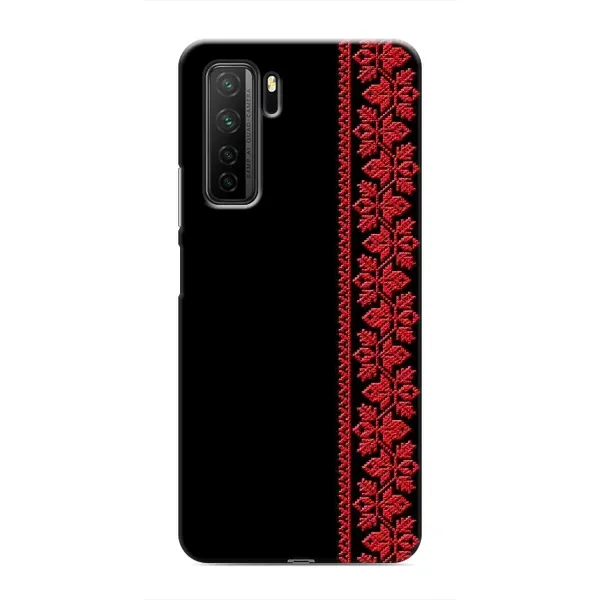 Чехол с рисунком «Красная Вышиванка» для Honor 30s Чехол с рисунком «Красная Вышиванка» для Honor 30s