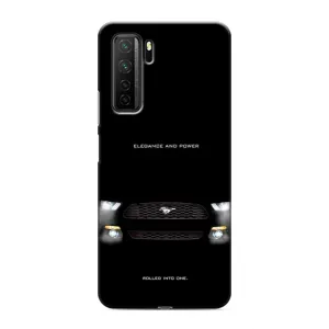 Чехлы с тематикой "Крутые машины" на Honor 30s (Черный Land Rover)