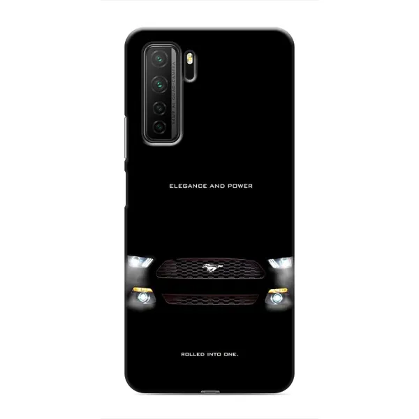 Чехол с рисунком «Черный Land Rover» для Honor 30s