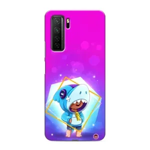 Чохол Бравл Старс для Honor 30s (Леон у костюмі Акули)