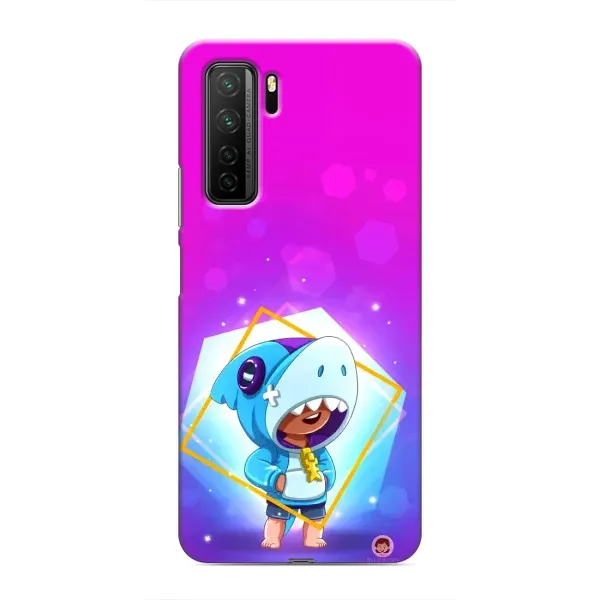 Чехол с рисунком «Леон в костюме Акулы» для Honor 30s Чехол с рисунком «Леон в костюме Акулы» для Honor 30s