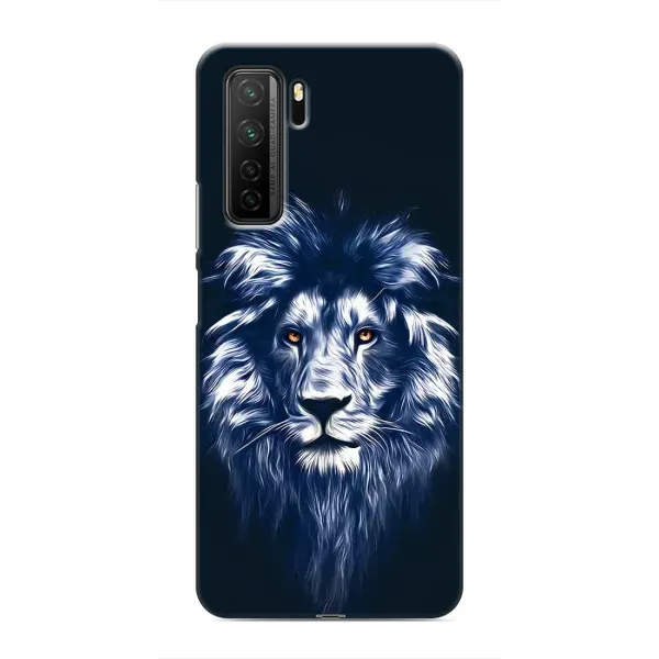 Чехол с рисунком «Лев - синий» для Honor 30s Чехол с рисунком «Лев - синий» для Honor 30s
