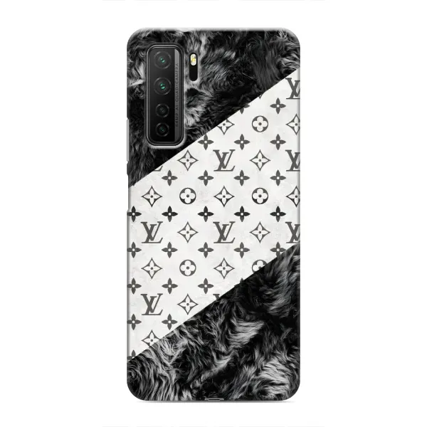 Чехол с рисунком «LV на белом» для Honor 30s Чехол с рисунком «LV на белом» для Honor 30s