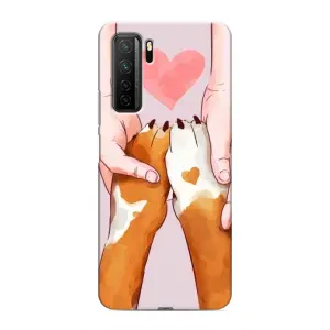 Чохол (ТПУ) Милі песики для Honor 30s (Любов до собак)