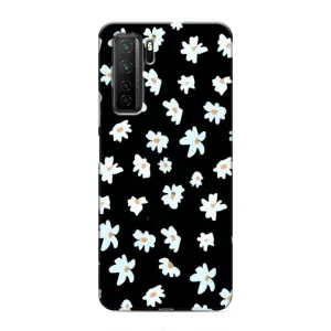 Чехол с ромашками на Honor 30s (Маленькие ромашки)