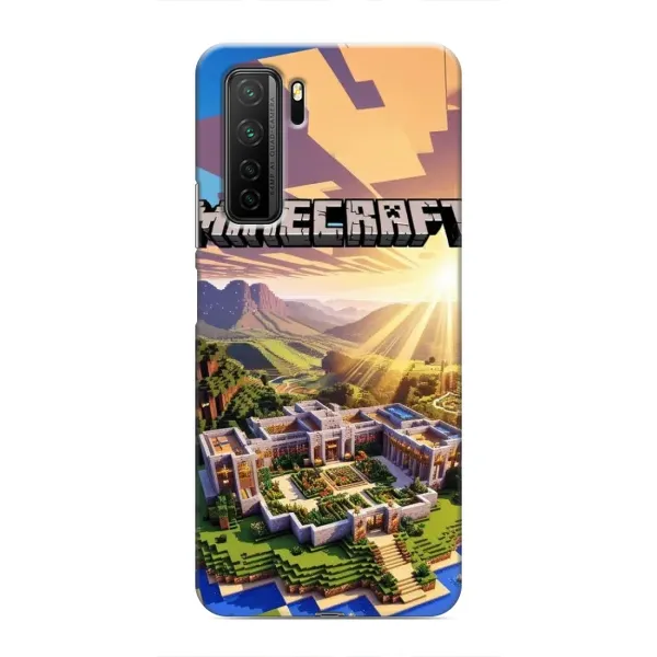 Чехол с рисунком «MINECRAFT» для Honor 30s Чехол с рисунком «MINECRAFT» для Honor 30s