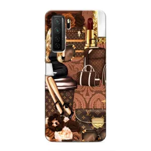 Чехол Стиль Louis Vuitton на Honor 30s (Мода Луи Виттон)