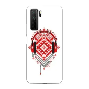 Силіконовый Чохол на Honor 30s з картинкой Вишиванки (Модна вишиванка)