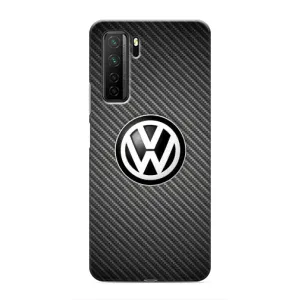 Чехол "Фольксваген" для Honor 30s (На карбоне)