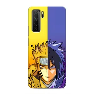 Купить Чехлы на телефон с принтом Anime для Honor 30s (Naruto Vs Sasuke)