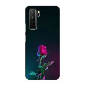 Чохли з принтом Троянд для Honor 30s (Нічна троянда)