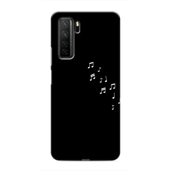 Чехол с рисунком «Ноты» для Honor 30s