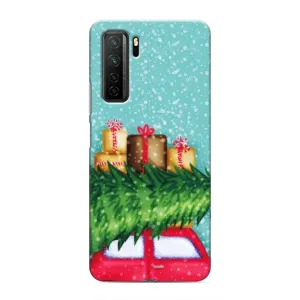Чехол Новогодняя Елка на Honor 30s (Новогодние подарки)