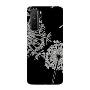 Силиконовый Чехол с одуванчиками на Honor 30s (Одуванчики)