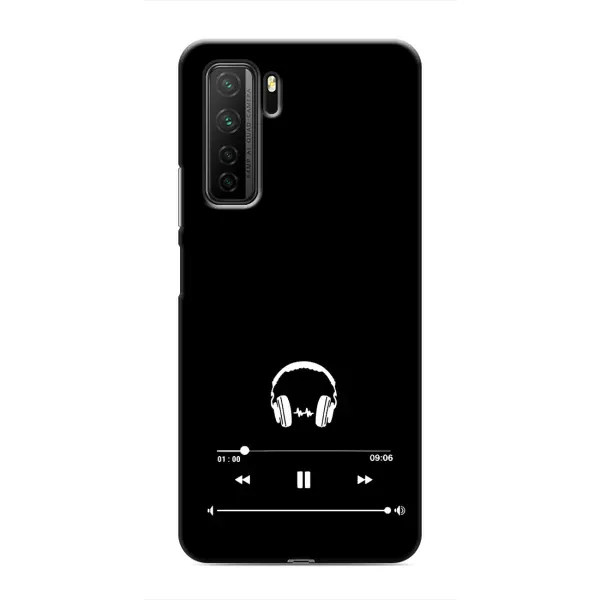 Чехол с рисунком «Плеер» для Honor 30s