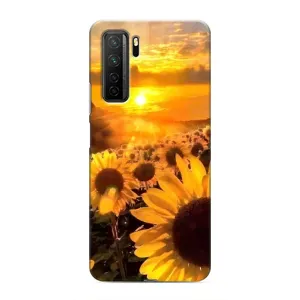 Чохол з Квітами для Honor 30s (поле соняшників)