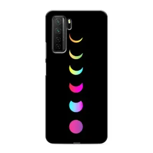 Чехол (ТПУ) с планетами на Honor 30s (Полнолуние)