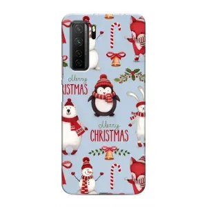 Чехол Санта Клаус для Honor 30s (Рождественский)