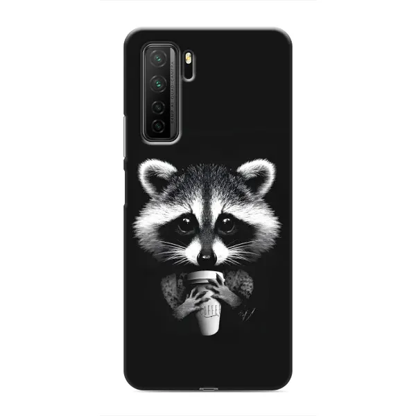 Чехол с рисунком «С кофем» для Honor 30s Чехол с рисунком «С кофем» для Honor 30s