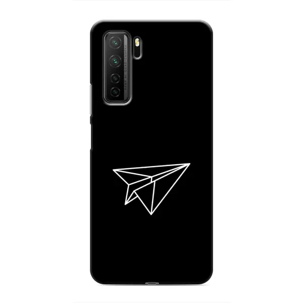 Чехол с рисунком «Самолетик» для Honor 30s
