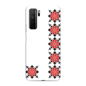 Силіконовый Чохол на Honor 30s з картинкой Вишиванки (Силует вишиванки)
