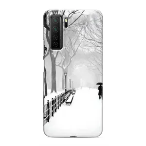 Чехлы на Новый Год Honor 30s (Снегом замело)