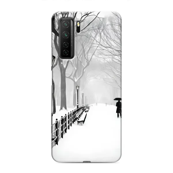 Чехол с рисунком «Снегом замело» для Honor 30s Чехол с рисунком «Снегом замело» для Honor 30s