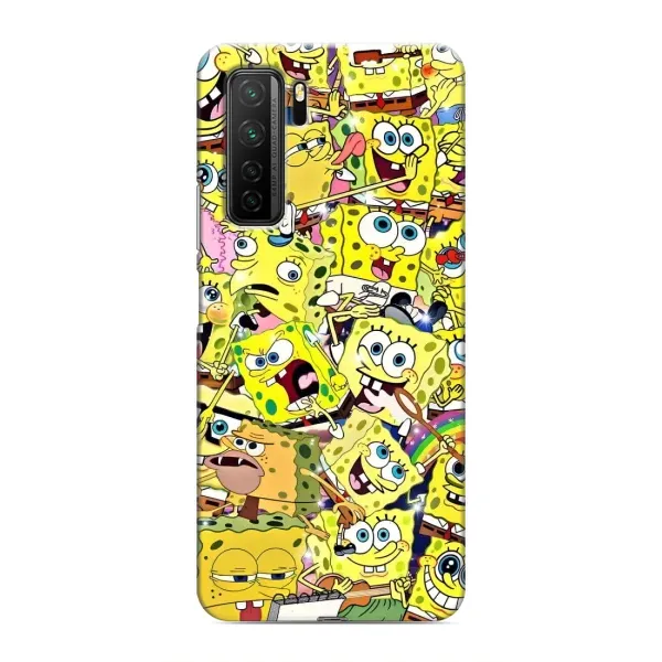 Чехол с рисунком «Спанч Боб Арт» для Honor 30s