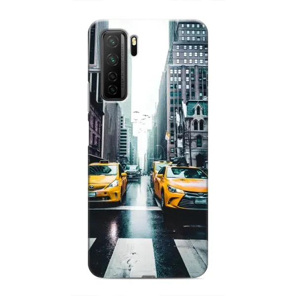Чехол с рисунком «Такси» для Honor 30s Чехол с рисунком «Такси» для Honor 30s