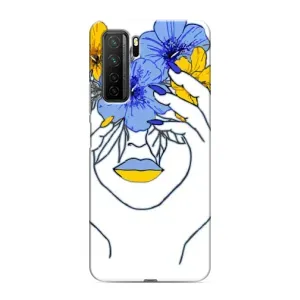 Чохол на Honor 30s (Український дизайн) (Українка на всю голову)