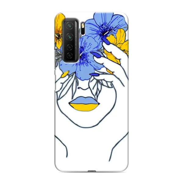 Чехол с рисунком «Украинка на всю голову» для Honor 30s Чехол с рисунком «Украинка на всю голову» для Honor 30s