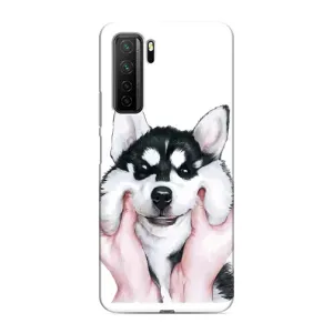 Бампер для Honor 30s з картинкою "Песики" (Собака Хаскі)