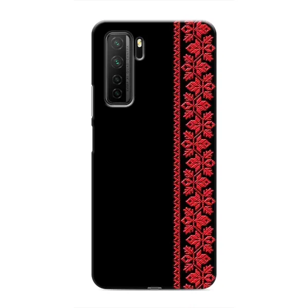 Чехол с рисунком «Вышиванка на черном» для Honor 30s Чехол с рисунком «Вышиванка на черном» для Honor 30s