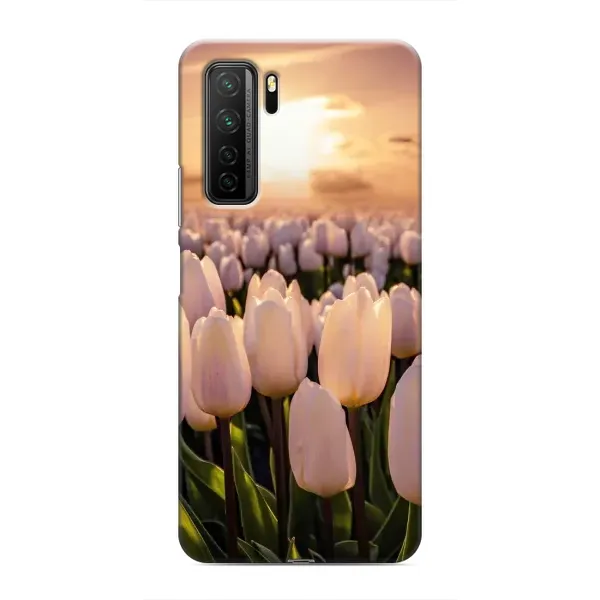 Чехол с рисунком «Закат с цветами» для Honor 30s Чехол с рисунком «Закат с цветами» для Honor 30s