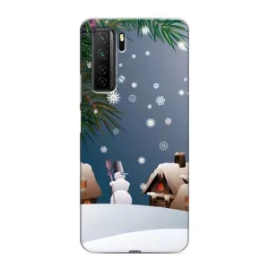 Чехлы на Новый Год Honor 30s (Зима)