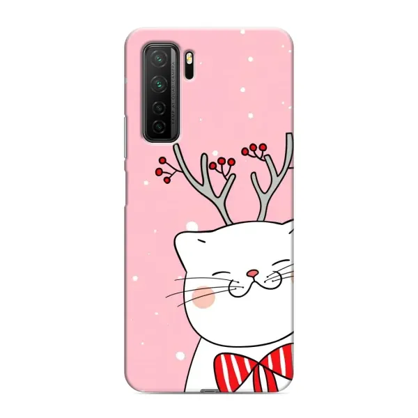 Чехол с рисунком «Зимний кот» для Honor 30s Чехол с рисунком «Зимний кот» для Honor 30s