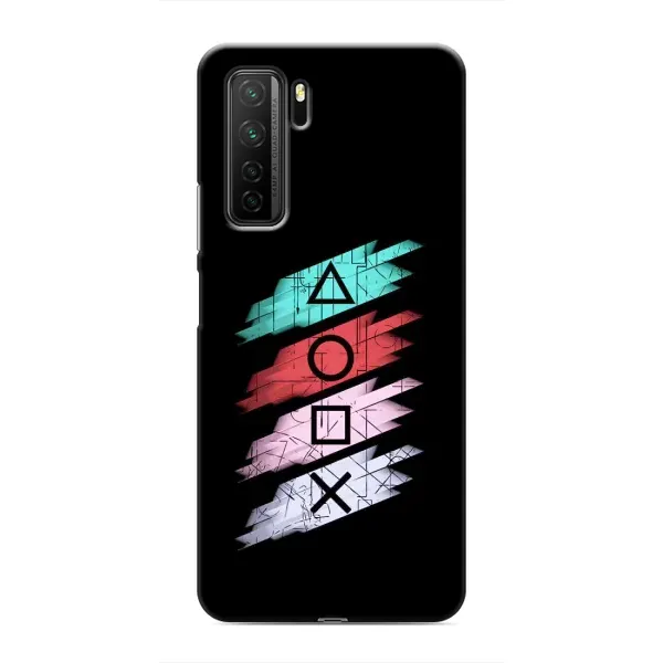 Чехол с рисунком «Значки Sony» для Honor 30s Чехол с рисунком «Значки Sony» для Honor 30s