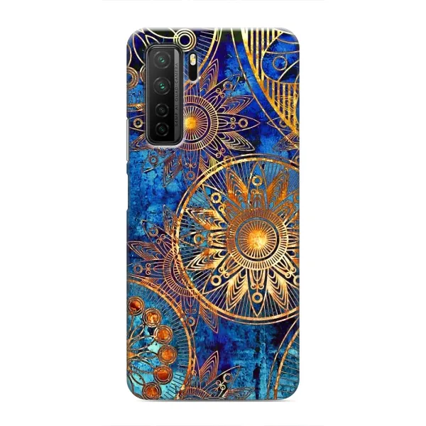 Чехол с рисунком «Золотые узоры» для Honor 30s Чехол с рисунком «Золотые узоры» для Honor 30s