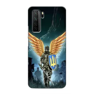 Патріотичний Чохол для Honor 30s (ЗСУ з крильми)