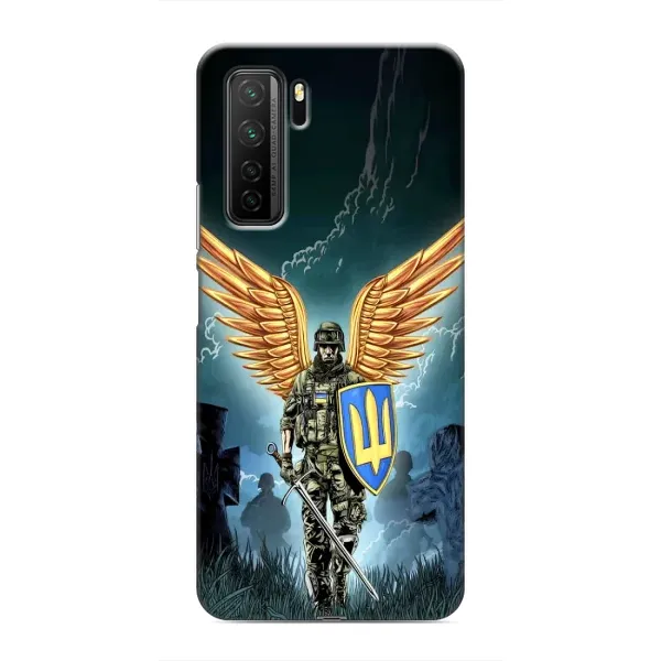 Чехол с рисунком «ЗСУ з крильями» для Honor 30s Чехол с рисунком «ЗСУ з крильями» для Honor 30s