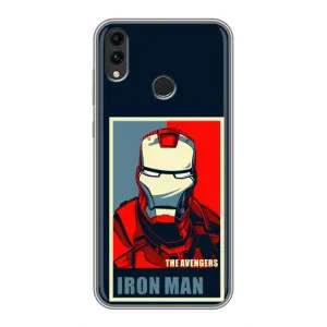 Чохол Супергерой Залізна Людина на Huawei Honor 8C (Art Iron man)