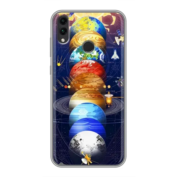 Чехол с рисунком «Арт планети» для Huawei Honor 8C Чехол с рисунком «Арт планети» для Huawei Honor 8C