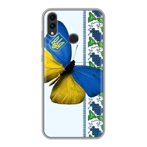 Чохол з Українською символікою на Хонор 8С (Метелик)