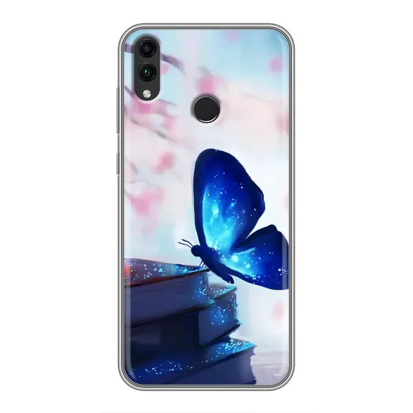 Чехол с рисунком «Бабочка синяя» для Huawei Honor 8C Чехол с рисунком «Бабочка синяя» для Huawei Honor 8C