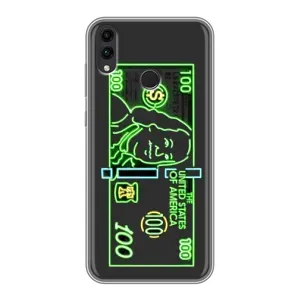 Чехол (Дорого -богато) на Huawei Honor 8C (Баксы)