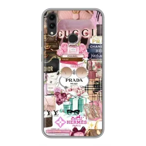 Чехол (Dior, Prada, YSL, Chanel) для Huawei Honor 8C (Бренды)