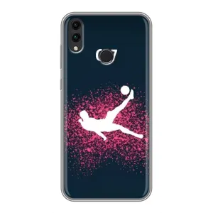 Чехол Криштиану Роналду для Huawei Honor 8C (CR7 Удар)