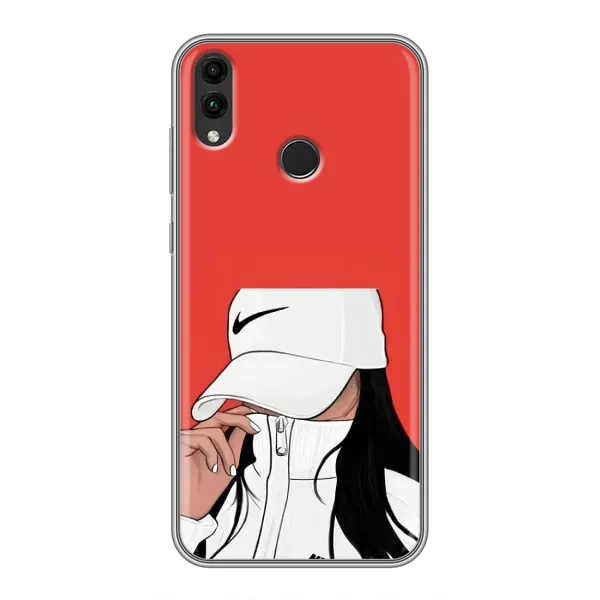 Чехол с рисунком «Девушка Nike» для Huawei Honor 8C Чехол с рисунком «Девушка Nike» для Huawei Honor 8C