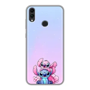 Чехол с рисунком «Энджл и Стич» для Huawei Honor 8C